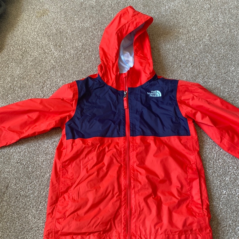 Youth size 10/12 North face rain jacket